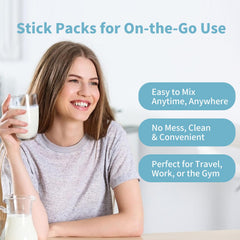 MISS PEP Collagen Peptides on-the-go container for convenient daily supplementation.