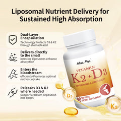 MISS PEP travel-friendly bottle supports on-the-go supplementation.
