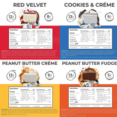 Peanut Butter Fudge Power Crunch bar with creamy filling detail.