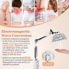 Mistuki infrared lamp application supports joint relief and muscle circulation.