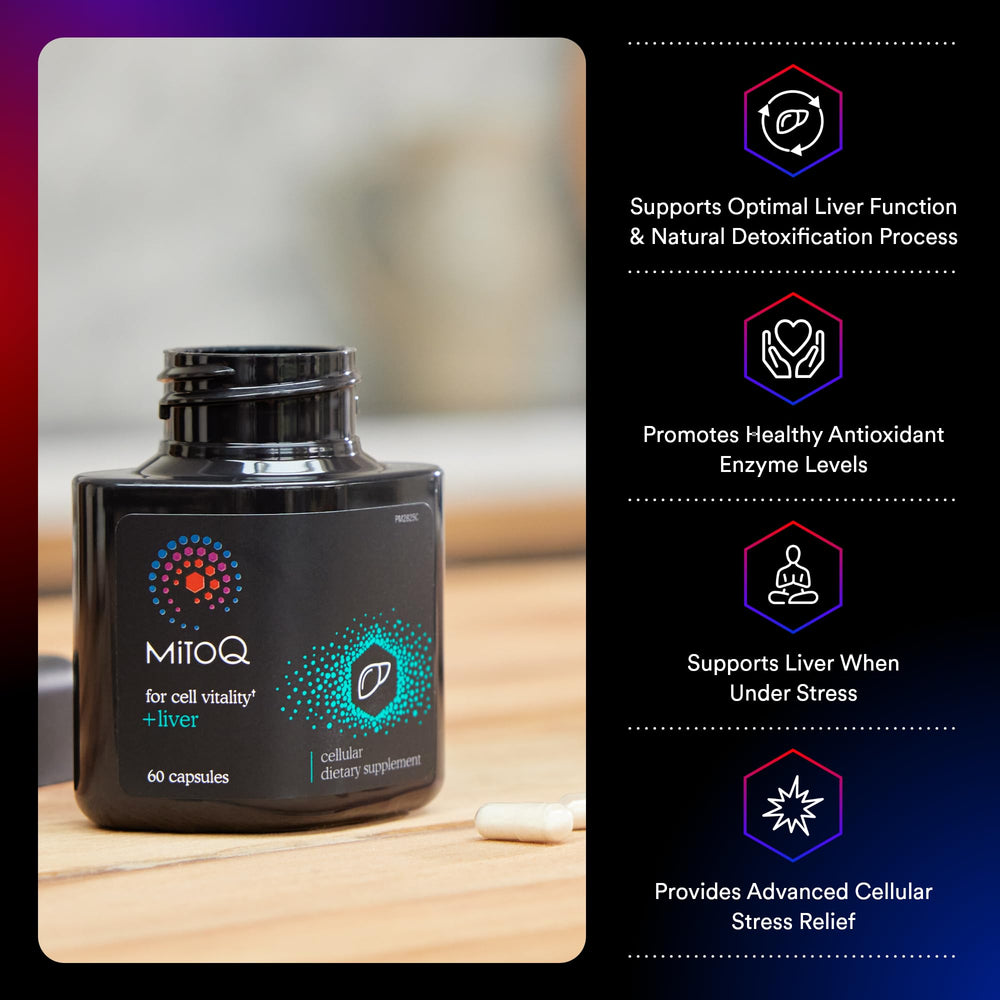 MitoQ Liver with Siliphos milk thistle for enhanced absorption