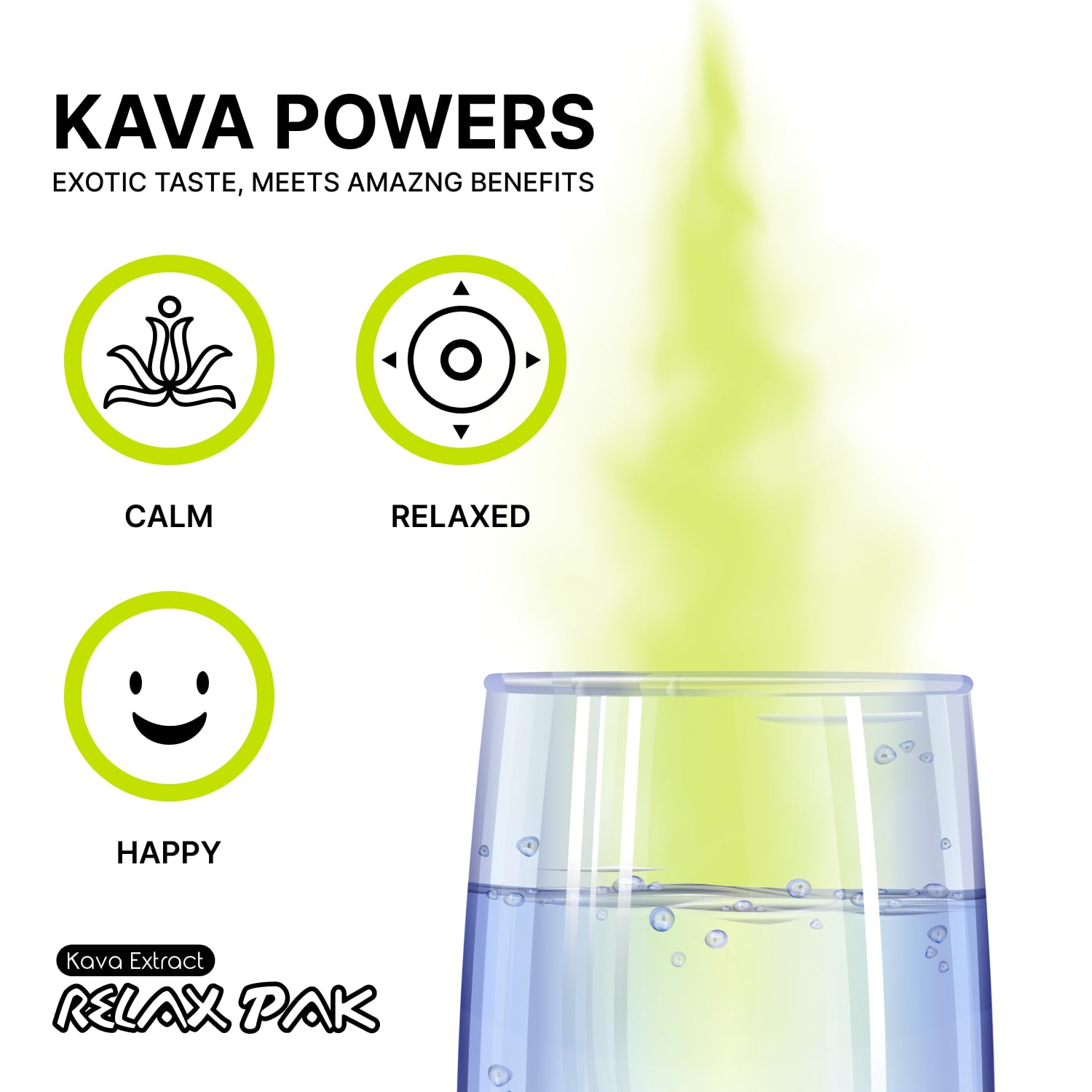 Mitra9 Kava Drink Mix glass with ice, a refreshing, potentially relaxing lemonade.