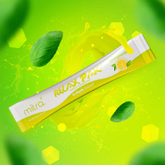 Mitra9 Kava Drink Mix lifestyle moment during a social break with a non-alcoholic option.