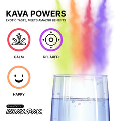 Mitra9 Kava Drink Mix ready glass showcases a ready-to-drink relaxation moment.