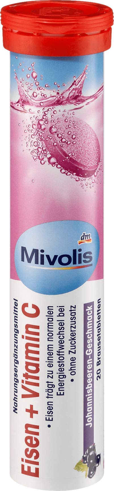 Mivolis nutrition label visible with clear dosage information