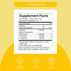 Mixhers Focus stick packet closeup for convenient on-the-go cognitive support.