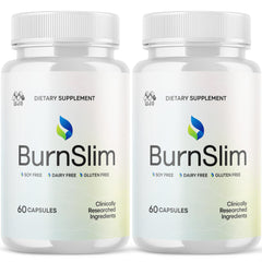 MJO Burnslim bottle front view highlighting natural ingredients for daily activity.