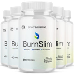 MJO Burnslim capsules bottle for daily wellness support.