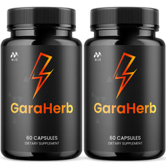 MJO GaraHerb capsules two-pack bottle front for convenient daily wellness