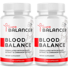 MJO Glyco Balancer bottle front, premium wellness support for daily use.