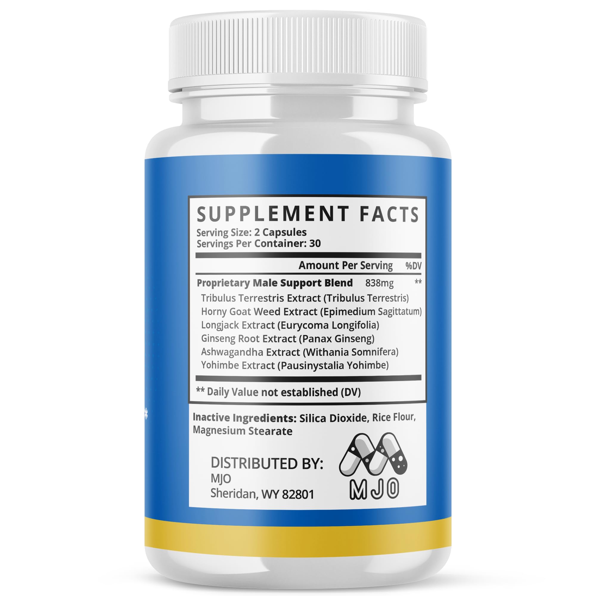 MJO Jertaris lifestyle shot shows confident, active routines supported by supplements.