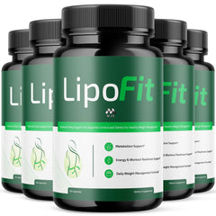 MJO Lipo Fit Capsules bottle front view for daily wellness support