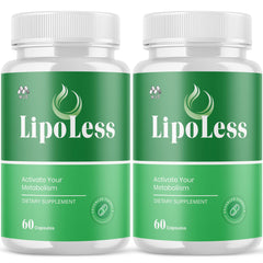 MJO LipoLess bottle front view supports daily wellness for active lifestyles.