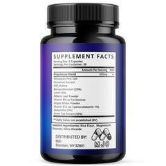 MJO Memory and Mood 120-capsule two-pack on shelf.