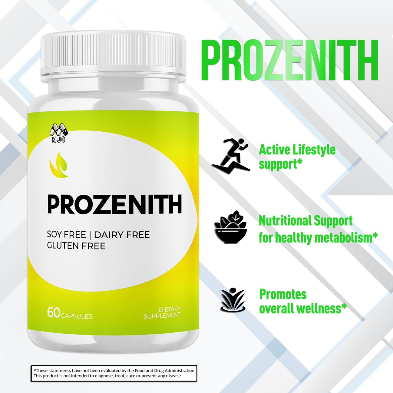 MJO Prozenith ingredients blend emphasizes natural vitamins and extracts
