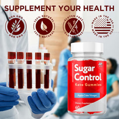 MJO SugarControl Keto Gummies apple cider vinegar content noted on bottle