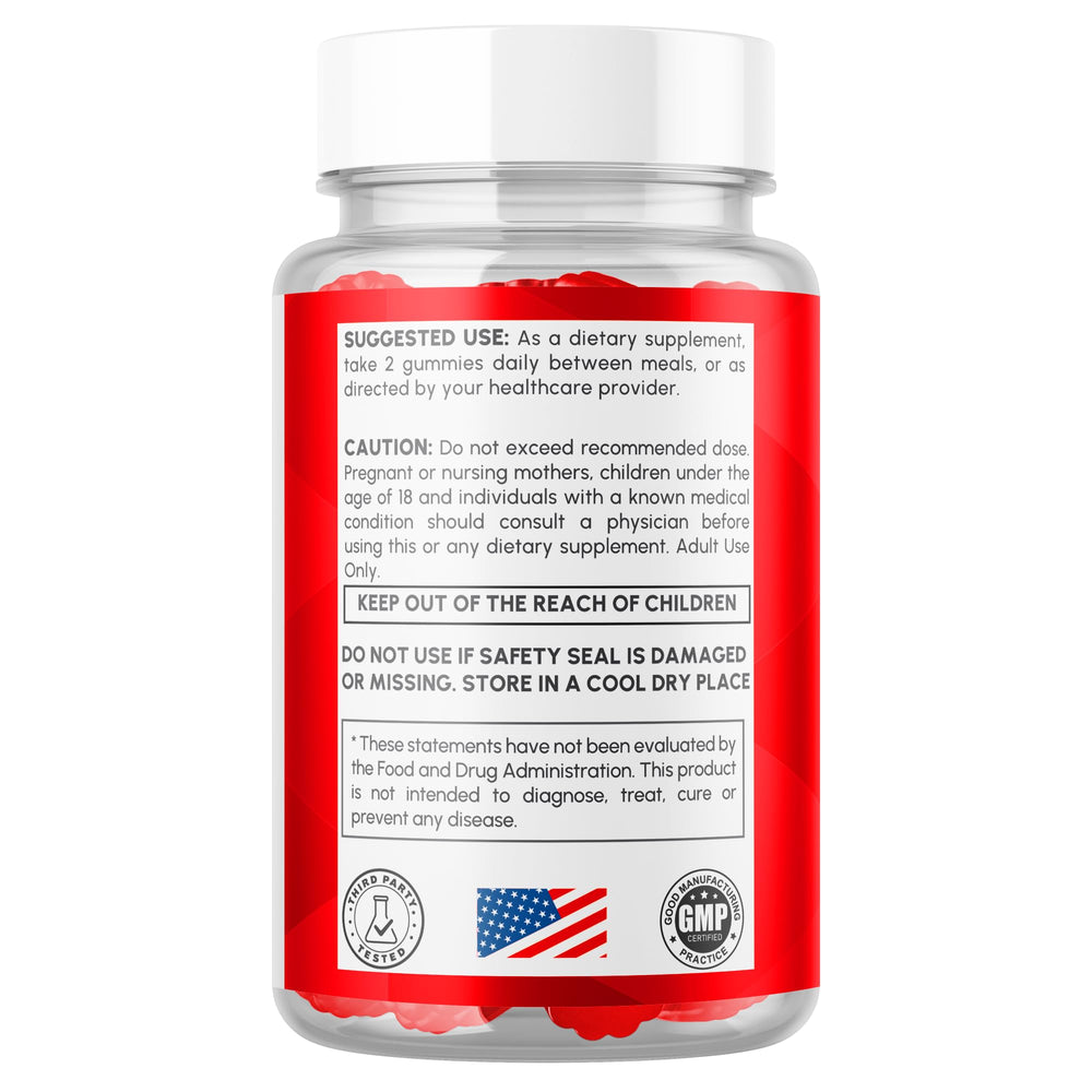 MJO SugarControl Keto Gummies nutritional panel seen with vitamin blend