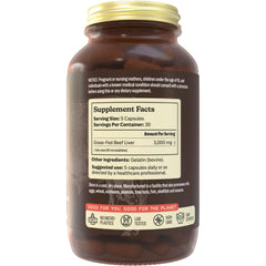 MK Supplements Grass Fed Beef Liver capsules for daily wellness routine
