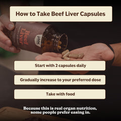 MK Supplements Grass Fed Beef Liver ingredients panel closeup non-GMO