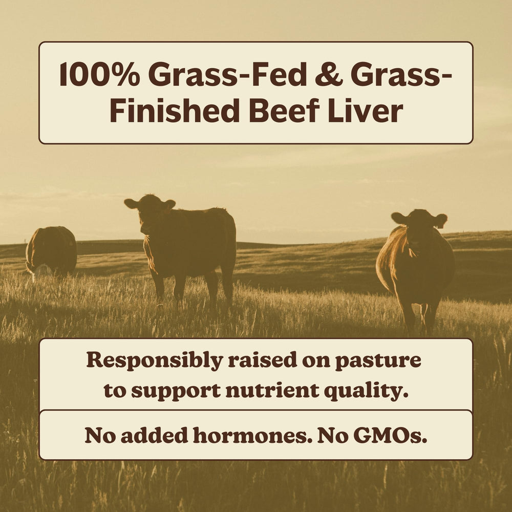 MK Supplements Grass Fed Beef Liver packaging eco-friendly design