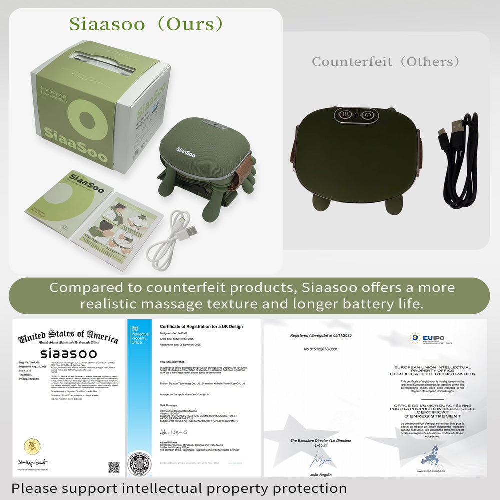 MLHWKXTH Siaasoo neck massager wireless design for portable use