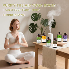 Mlynkl Peppermint essential oil bottle for refreshing scents and focus-friendly diffusion.