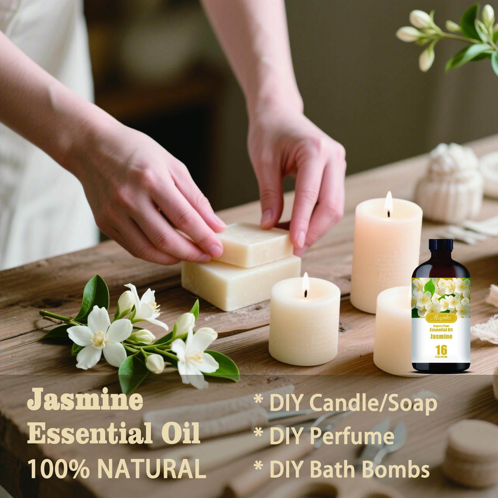 MLYNKL Jasmine oil for candle making and crafts.