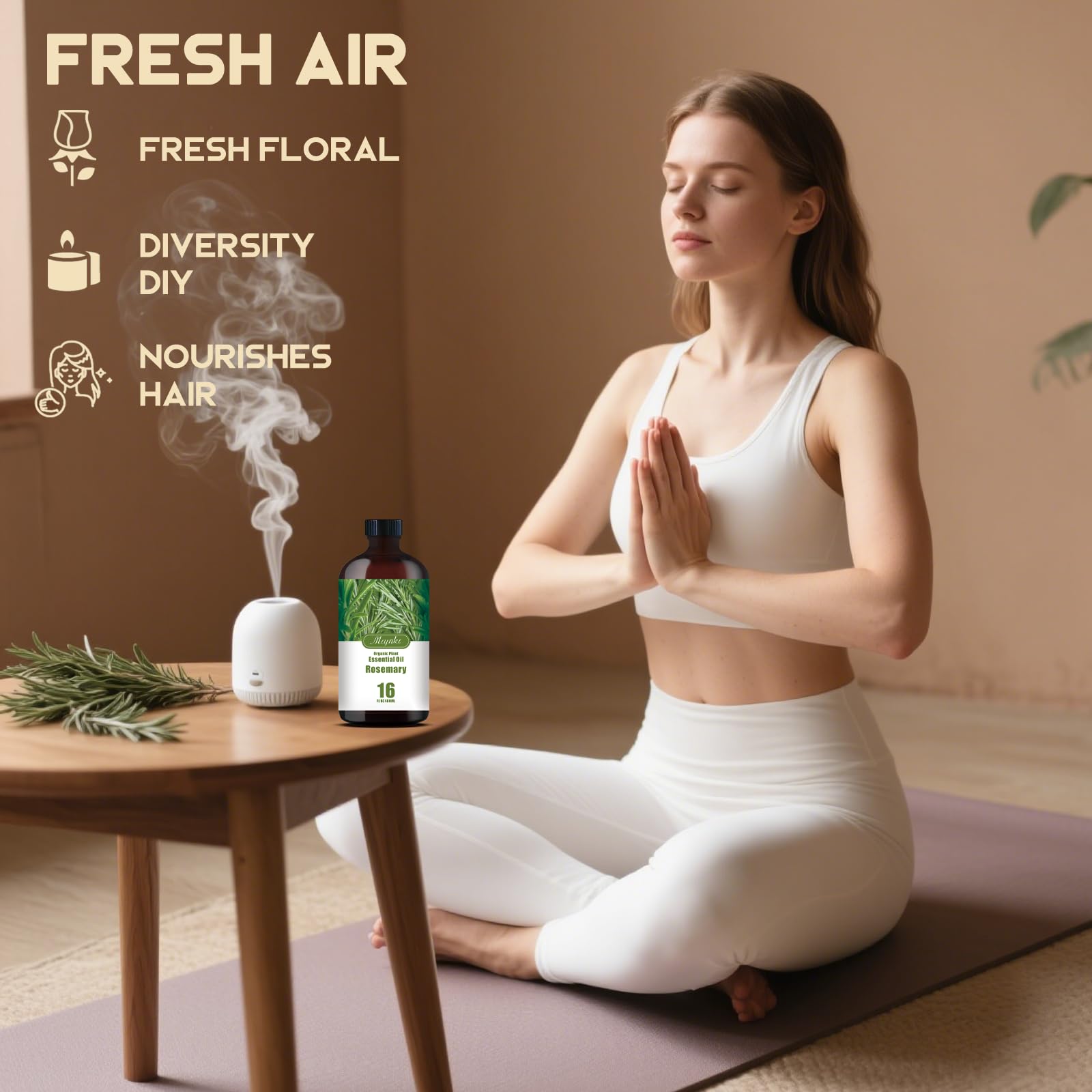 MLYNKL Rosemary oil for soap crafting delivers balanced fragrance