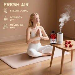 MLYNKL Strawberry diffuser mist creates calming ambiance in any space.