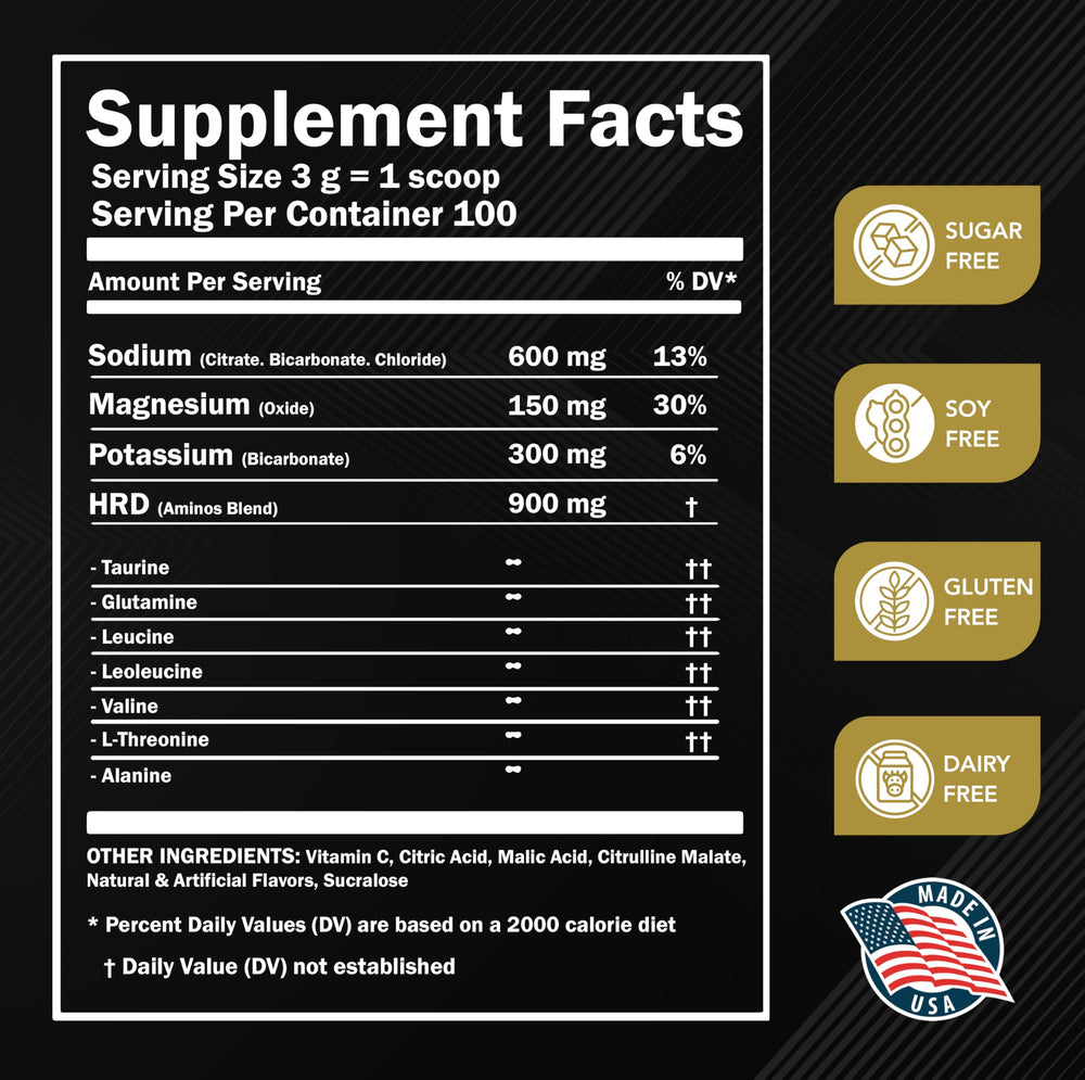 MMA Nutrition HRDWRK bag beside gym gear for on-the-go hydration.