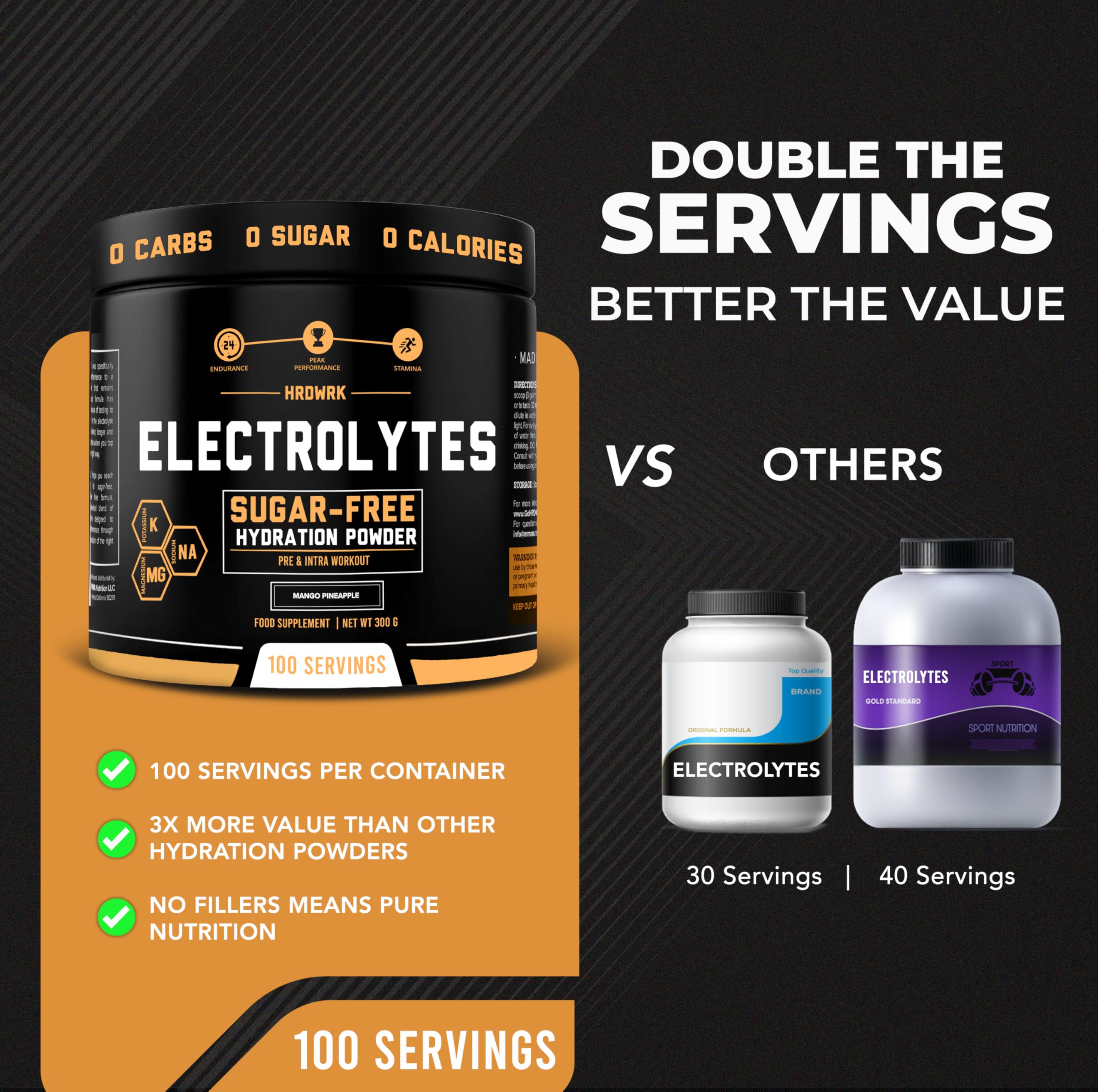 MMA Nutrition HRDWRK electrolyte powder in a sport bottle during training
