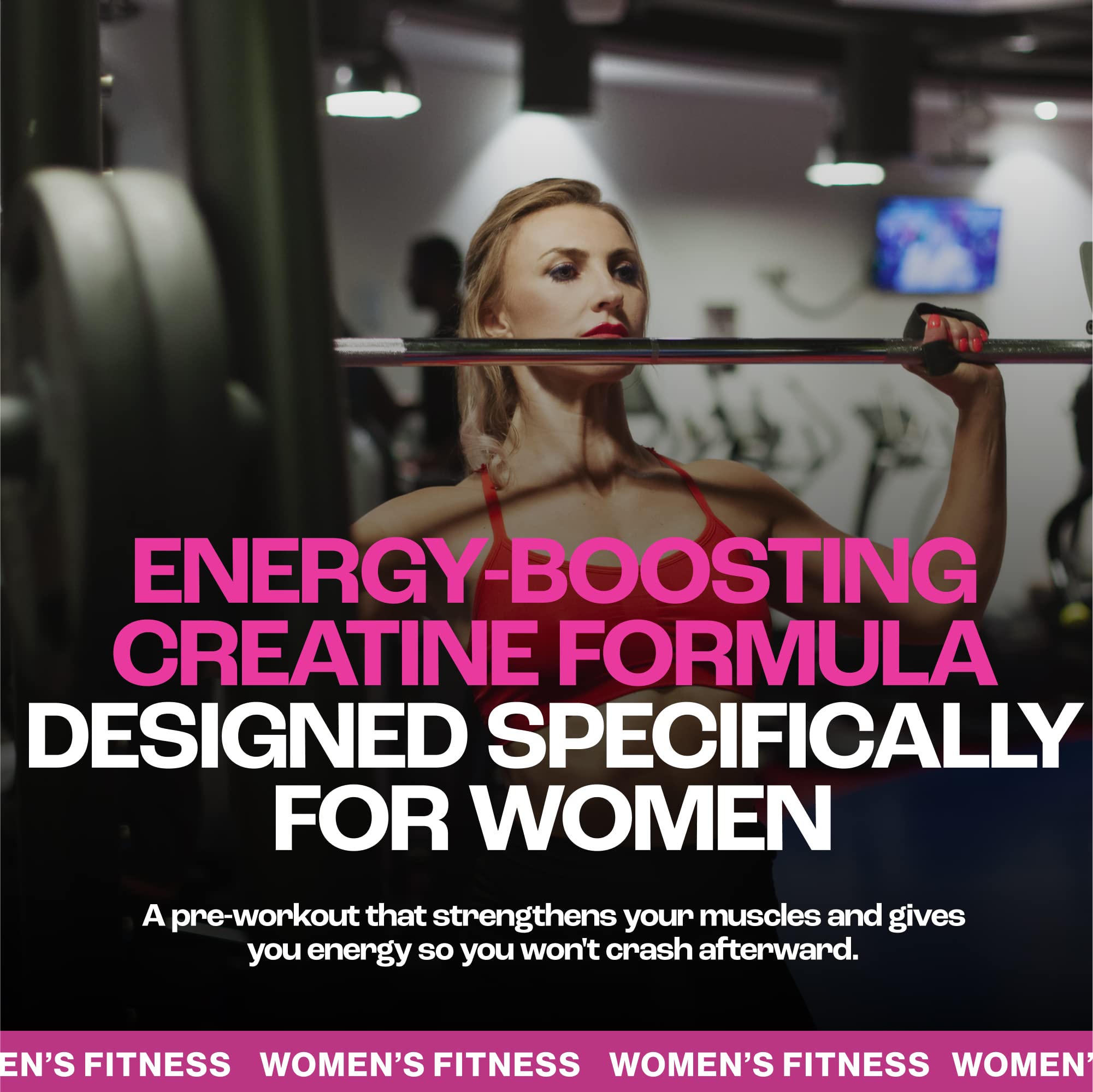 MMUSA Creatine for Women liquid serum dose enables fast absorption during workouts.