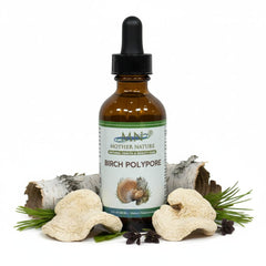 Mn Mother Nature Birch Polypore mushroom liquid drops for balanced daily wellness
