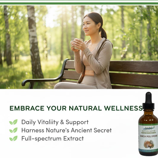 Mn Mother Nature bottle with dropper showing precise dosing for daily use