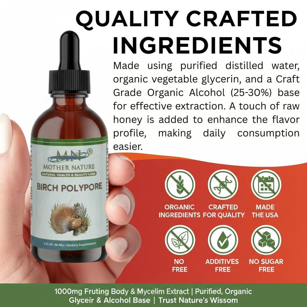 Mn Mother Nature vegan and non-GMO badge supports clean supplement choices