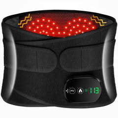 MoAcey lower back massager heat strap-on for targeted relief during workouts