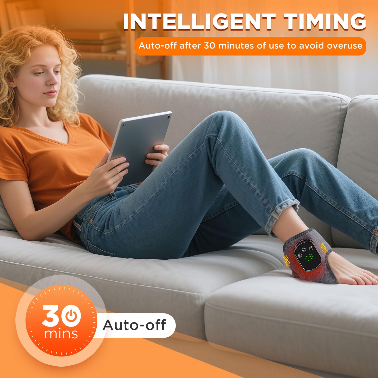 MOAJAZA heat mode control lets you choose your preferred level.