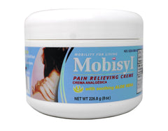 Mobisyl Pain Relieving Creme pack of 3 boxes for home use.