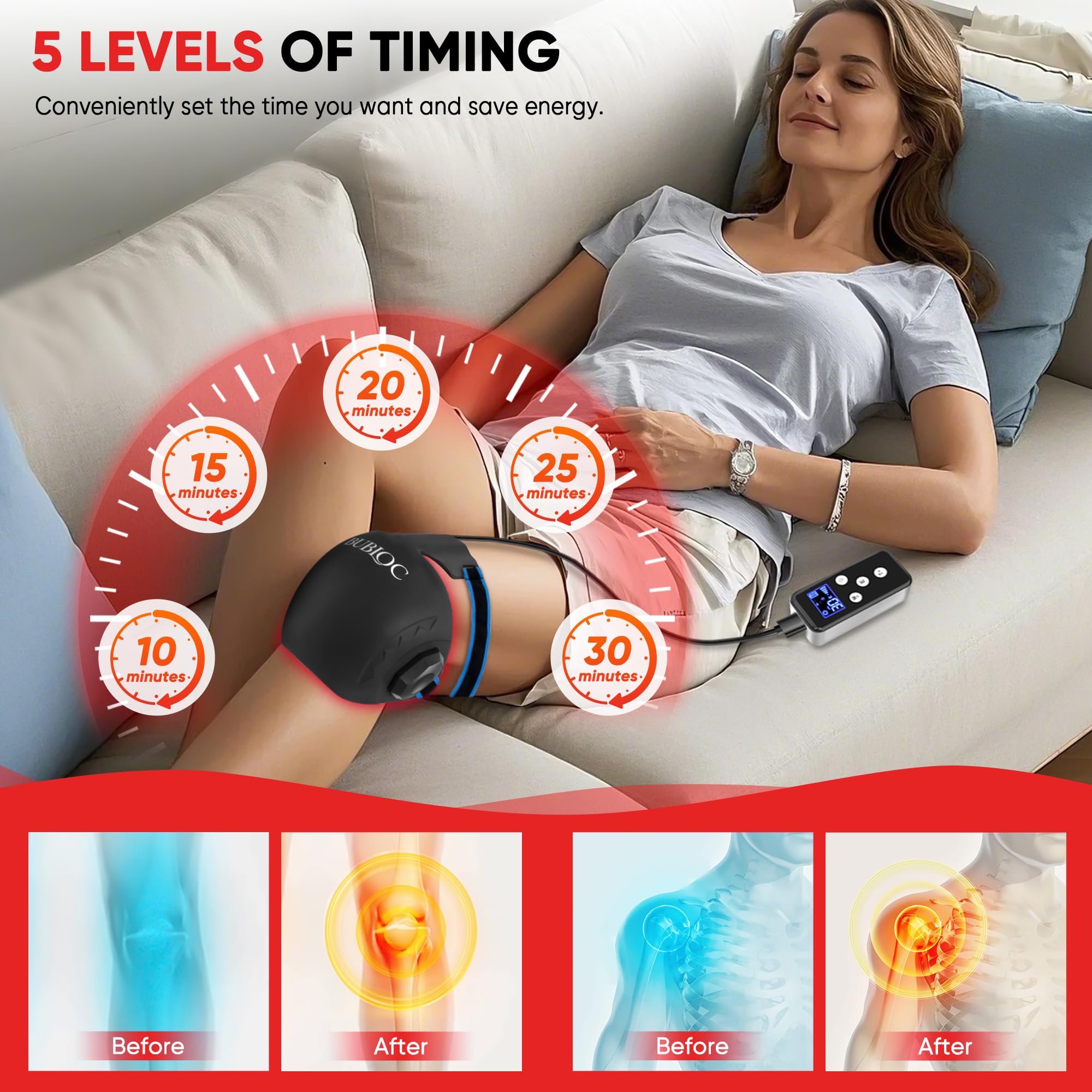 MOCKPOSE waterproof, sweat-proof knee brace suitable for active wear.