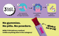 MOER Immunity JellyStix gluten-free and caffeine-free formula for kids