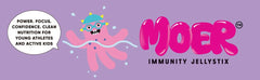 MOER Immunity JellyStix created by food scientist moms for everyday routines