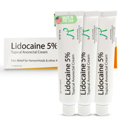 MOHNARK maximum-strength lidocaine hemorrhoid cream tube ready for fast topical relief