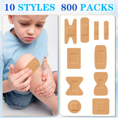 Moiscckel breathable bandages image emphasizes comfy wear and safe PE material.