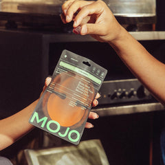 Mojo USA-made packaging reflects quality and reliability.