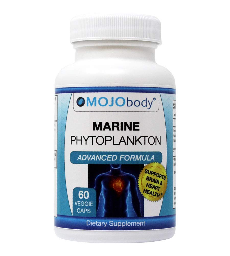 MOJObody marine phytoplankton bottle for daily nutrient support