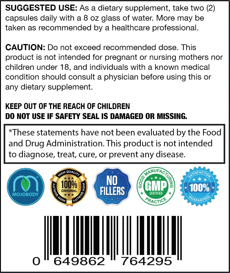 MOJObody made-in-USA seal indicating quality