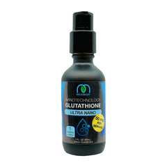 MOJObody Nano Glutathione bottle pump for easy daily dosing and fast absorption.