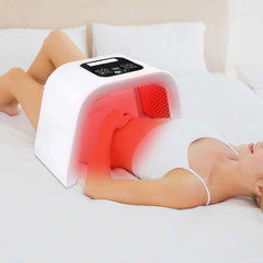 MOLAMOYA LED face and body machine front view for at-home use.