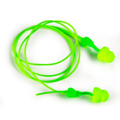 Glide Moldex twist-and-push earplugs offer a comfortable fit.