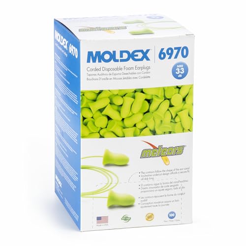 Moldex Meteors individually wrapped earplugs stay clean and ready for on-the-go use.